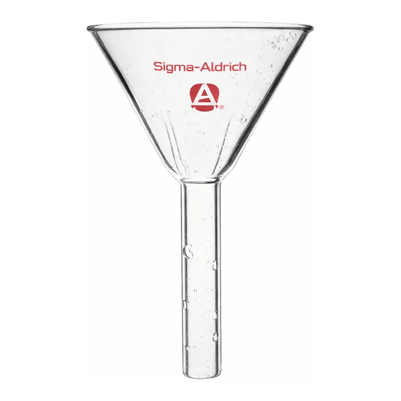 Merck Aldrich solvent-pouring funnel