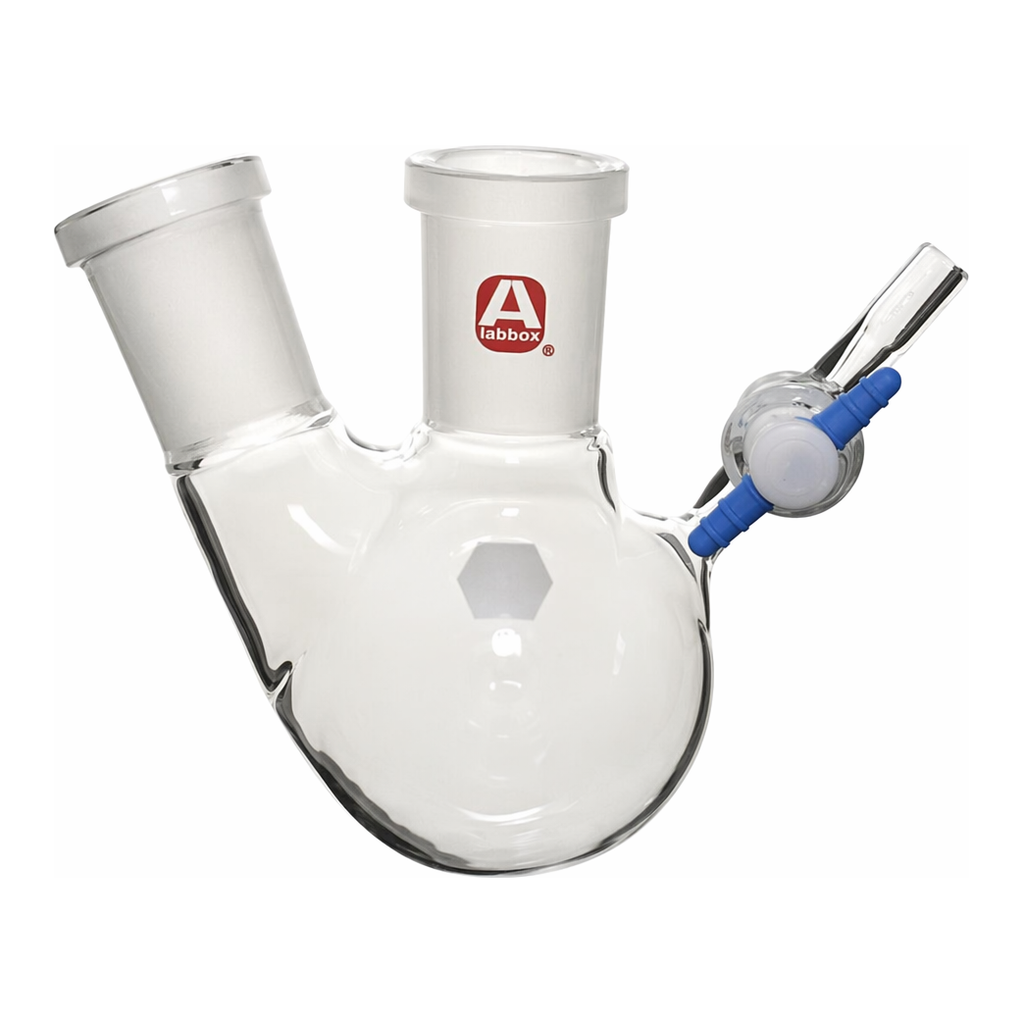 Merck Aldrich two-neck solvent storage flask