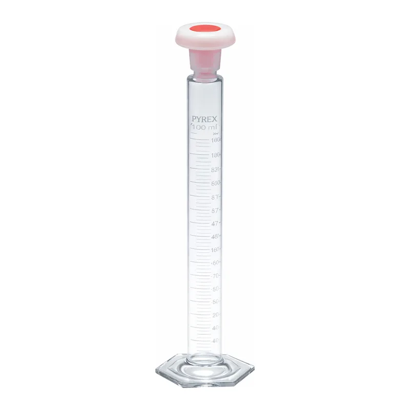 Merck Pyrex Mixing cylinder, class A, works certified
