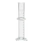 Merck Pyrex class A serialized/certified single metric scale graduated cylinder