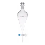 Merck Pyrex Separating funnel, conical, PTFE key