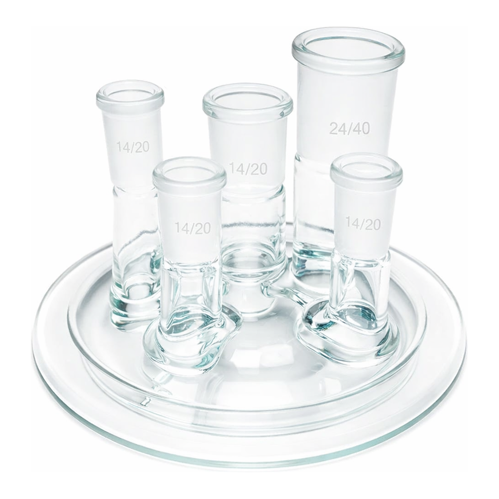 Merck Quickfit flat flange lids for reaction flasks