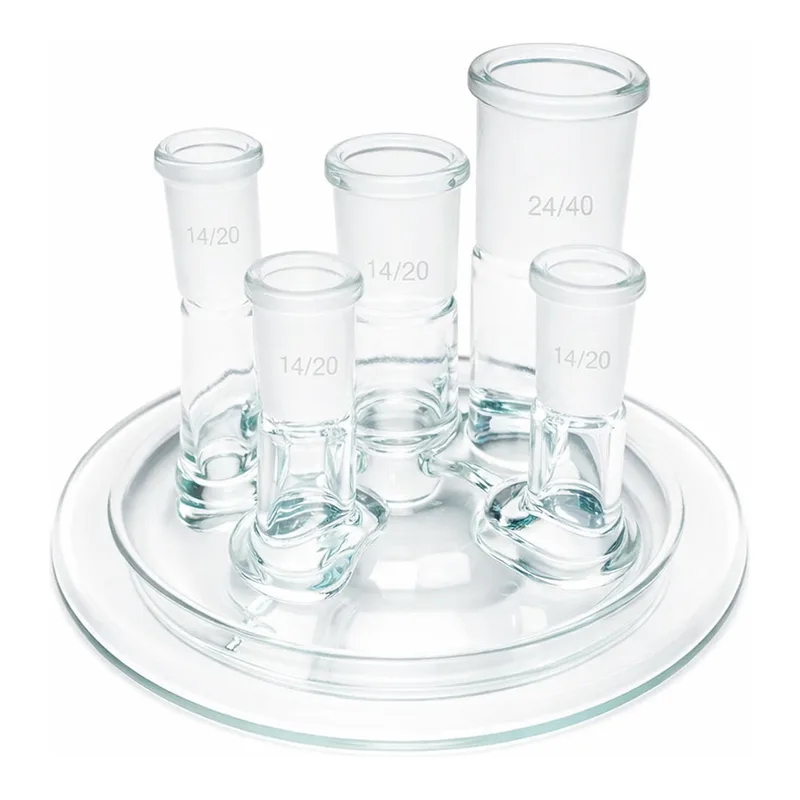 Merck Quickfit flat flange lids for reaction flasks