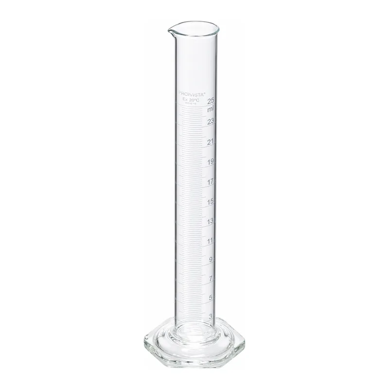 Merck Pyrex VISTA graduated cylinder, to contain