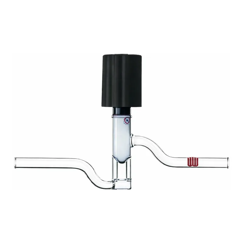 Merck Synthware 180 degree high vacuum valve with protected o-rings