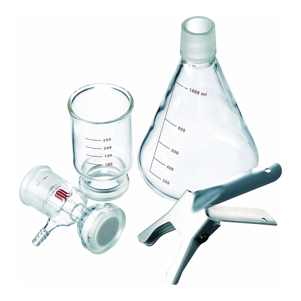 Merck Synthware 47 mm filtration apparatus with fritted support