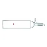 Merck Synthware chromatography column with vacuum connection and fritted disk