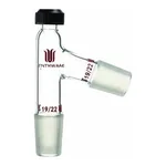 Merck Synthware distilling adapter with compression cap
