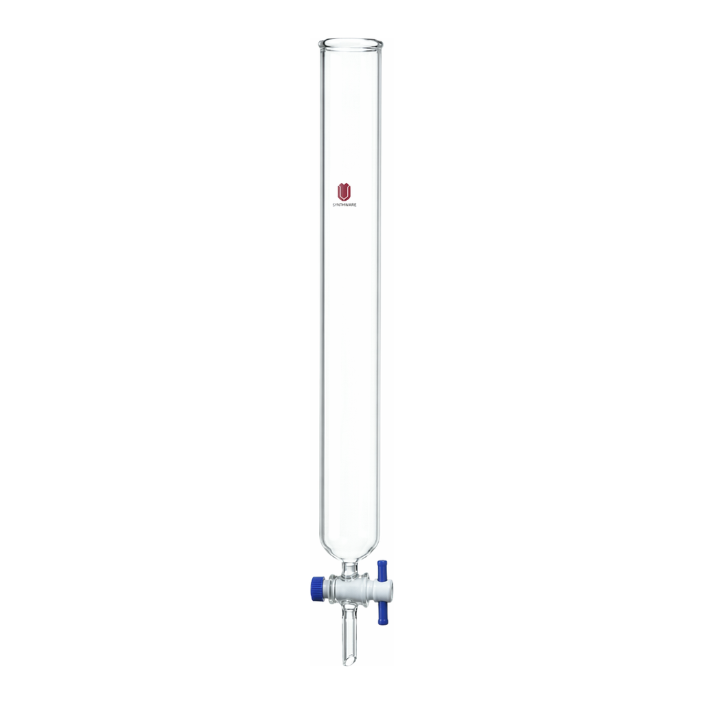Merck Synthware chromatography column with PTFE stopcock