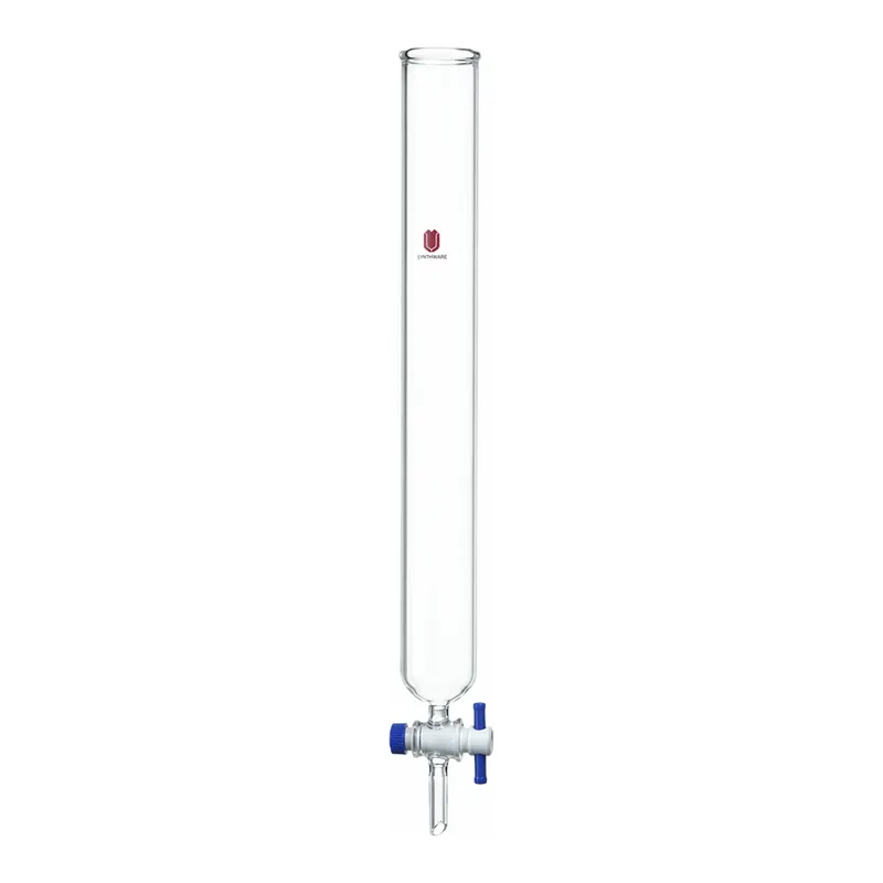 Merck Synthware chromatography column with PTFE stopcock