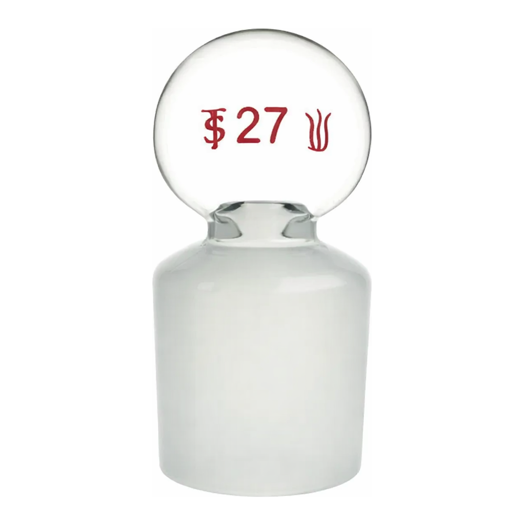 Merck Synthware flask length pennyhead stopper, solid