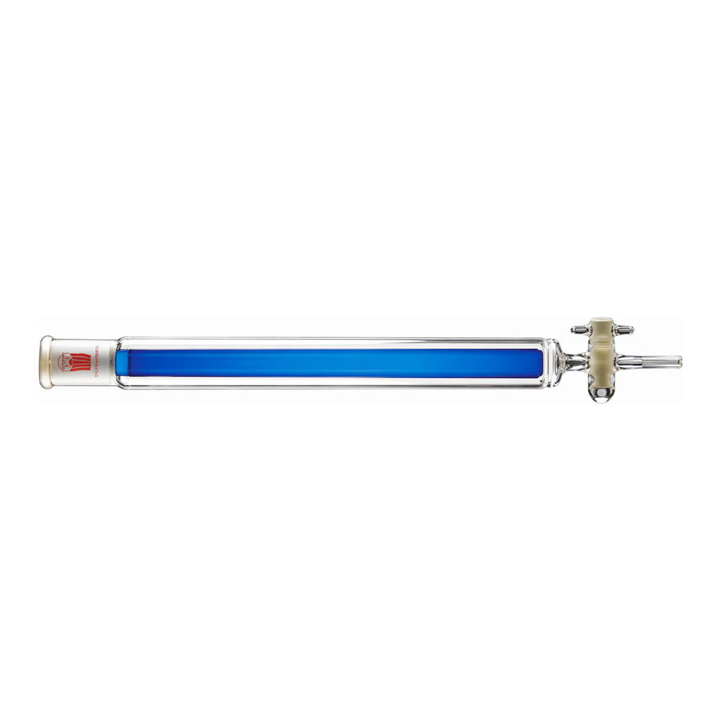 Merck Synthware chromatography column with PTFE stopcock and coarse fritted disc