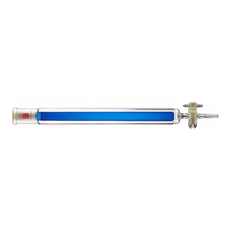 Merck Synthware chromatography column with PTFE stopcock and coarse fritted disc
