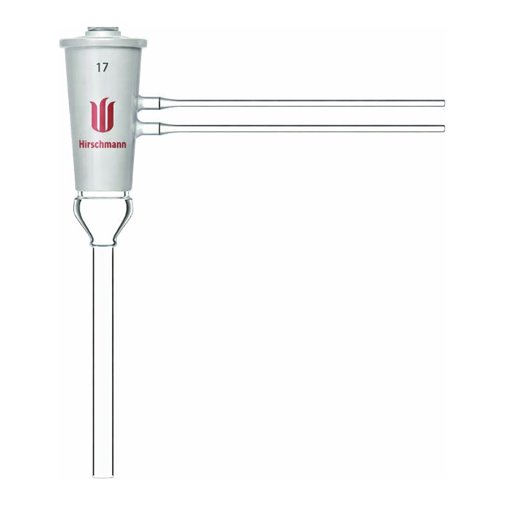 Merck Synthware high vacuum 90 degree stopcock with hollow plug