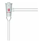 Merck Synthware high vacuum 90 degree stopcock with hollow plug