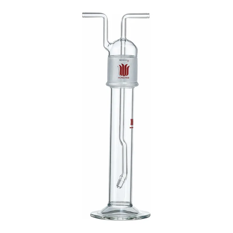 Merck Synthware gas washing bottle with fritted disc