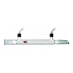 Merck Synthware Liebig condenser with 8 mm OD removable hose connections