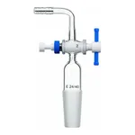 Merck Synthware metering flow control adapter with PTFE stopcock