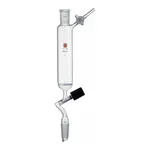 Merck Synthware filter funnel with glass stopcock and high vacuum valve