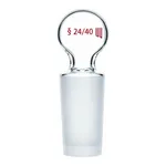 Merck Synthware pennyhead stopper, hollow