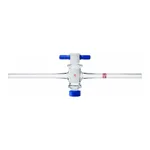 Merck Synthware straight bore PTFE stopcock