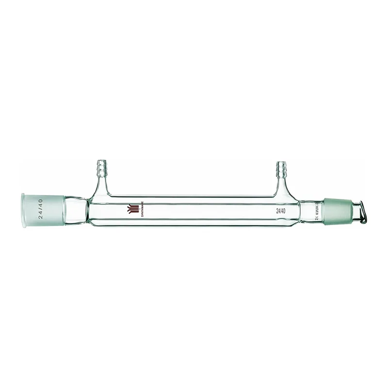 Merck Synthware water jacketed distillation column with indents to support packing material