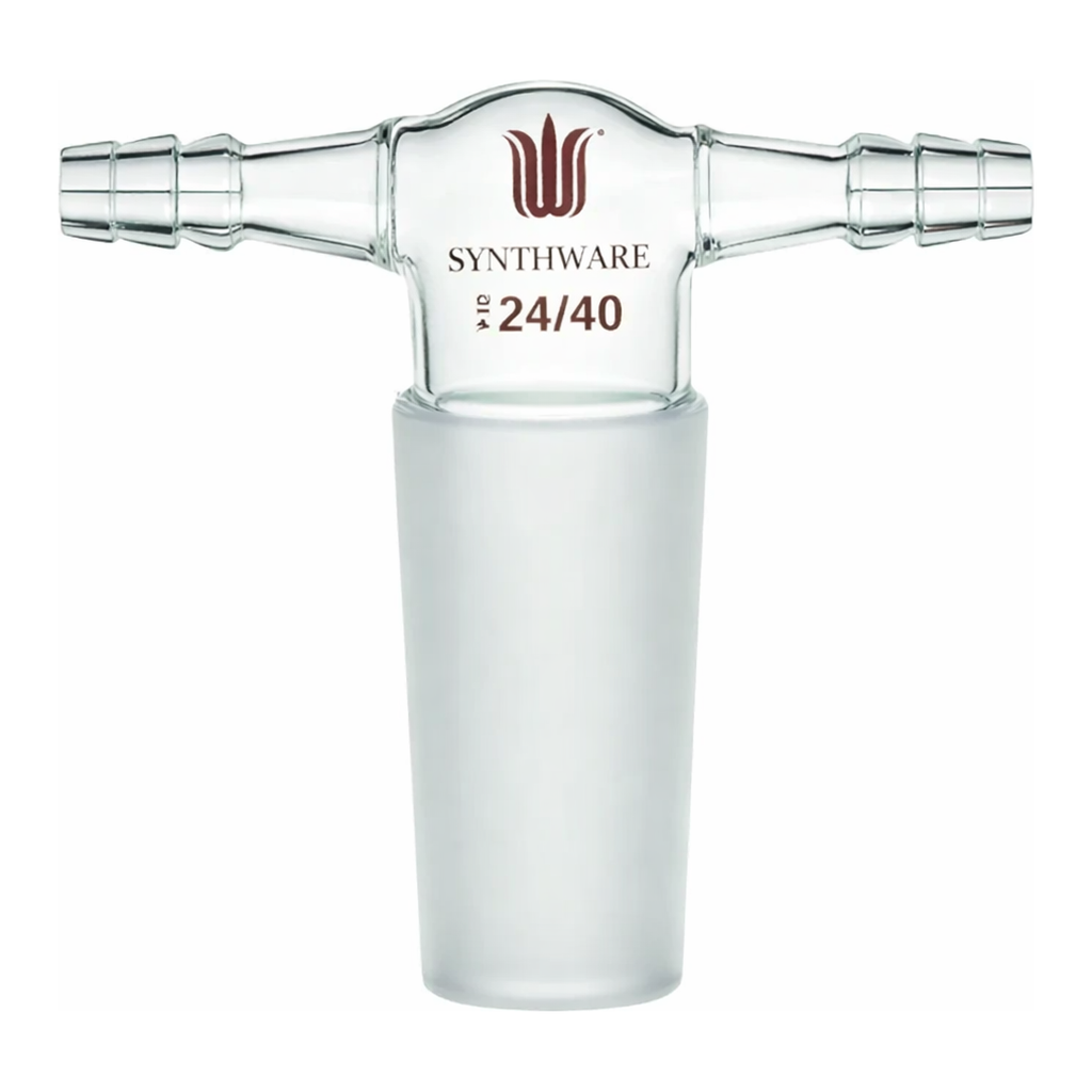 Merck Synthware twin hose connecting adapter