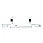 Merck Synthware water jacketed distillation column with removable hose connections