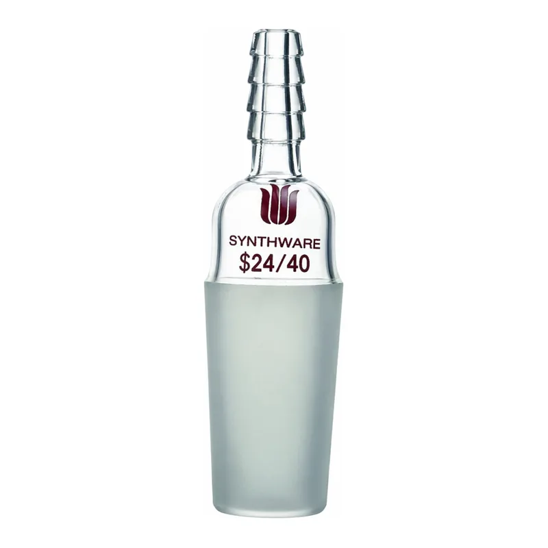 Merck Synthware vacuum or argon/nitrogen adapter with hose connection on top