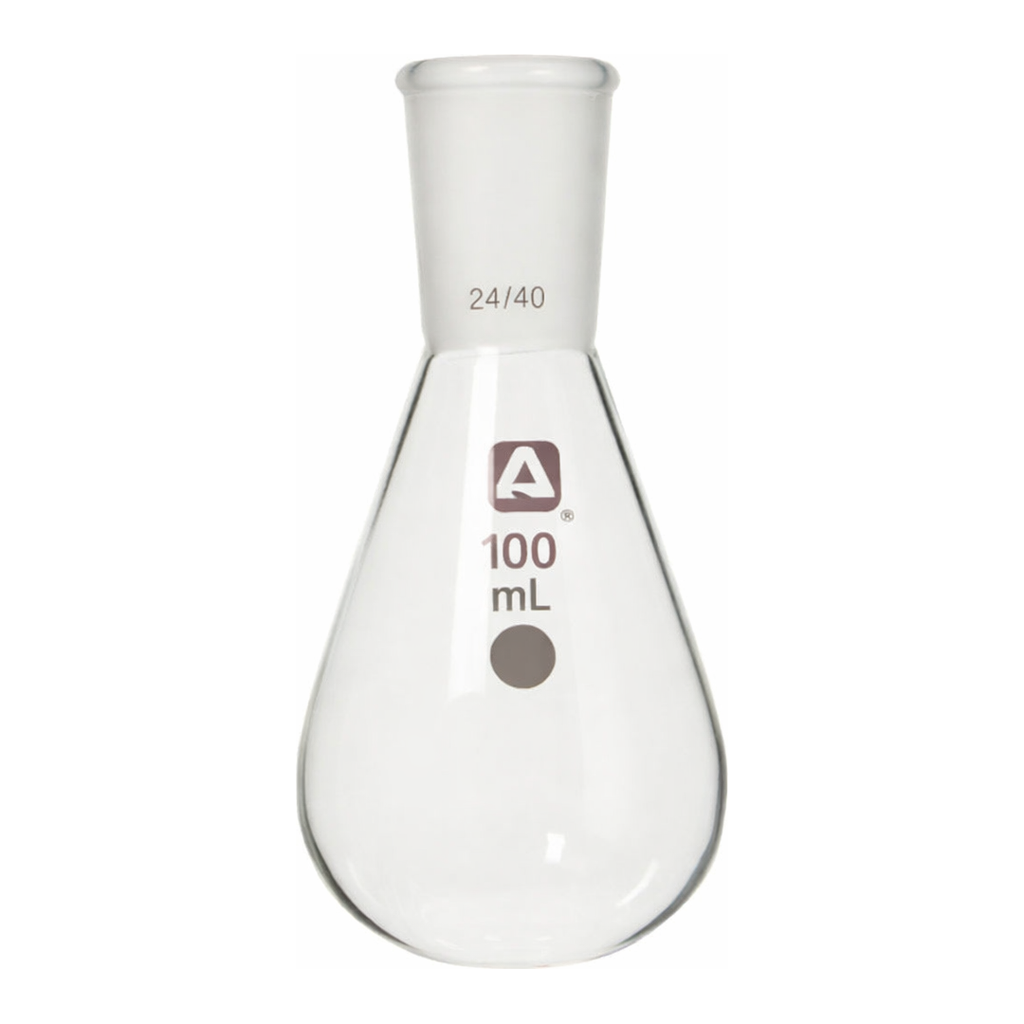Merck Aldrich evaporating flask, pear-shaped