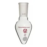 Merck Aldrich pear-shaped flask
