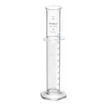 Merck Pyrex class A serialized/certified single metric scale graduated cylinder
