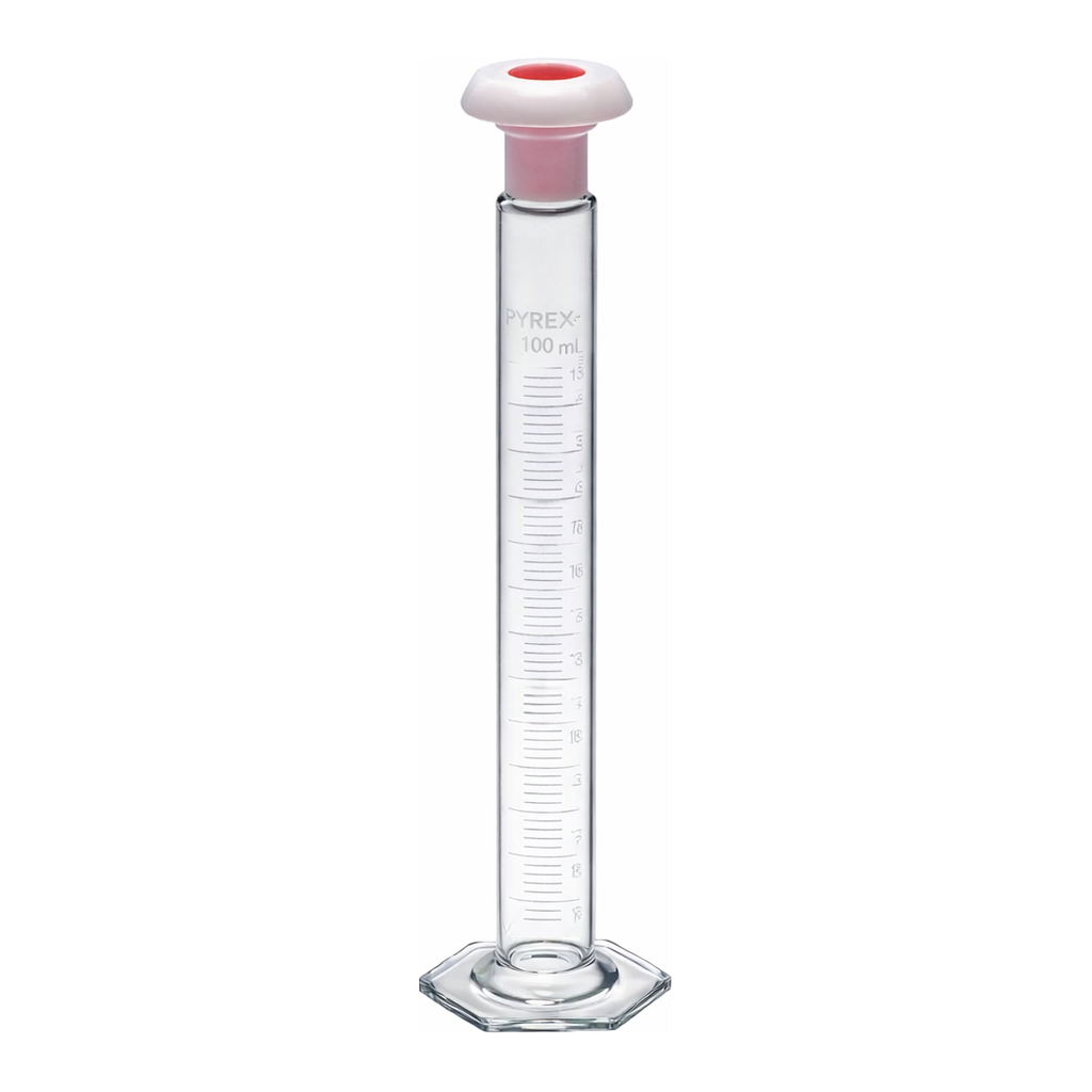 Merck Pyrex Mixing cylinder, class A, works certified