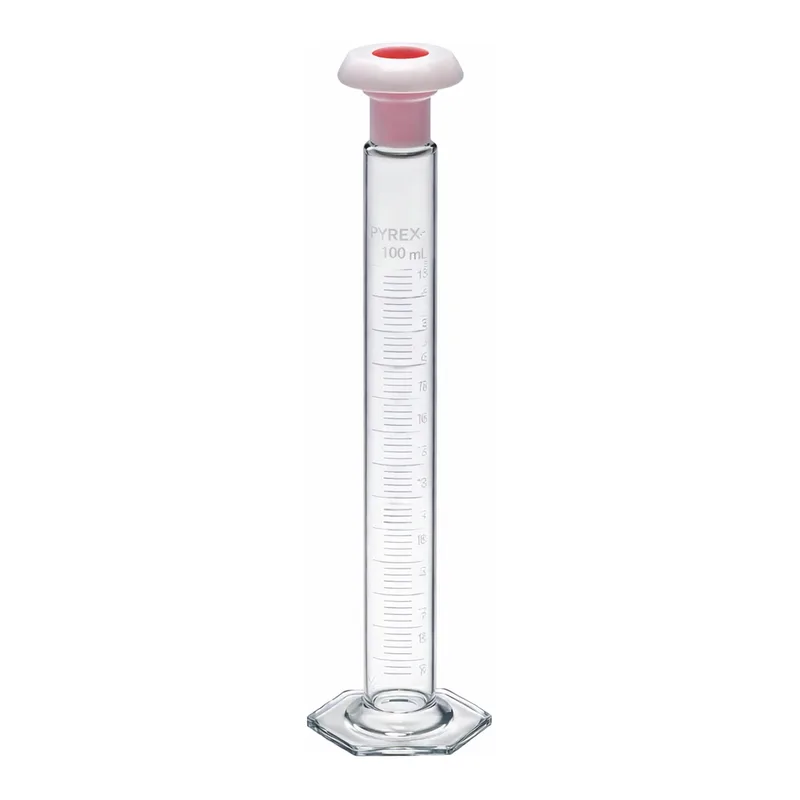 Merck Pyrex Mixing cylinder, class A, works certified