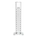 Merck Pyrex double metric scale economy grade graduated cylinder