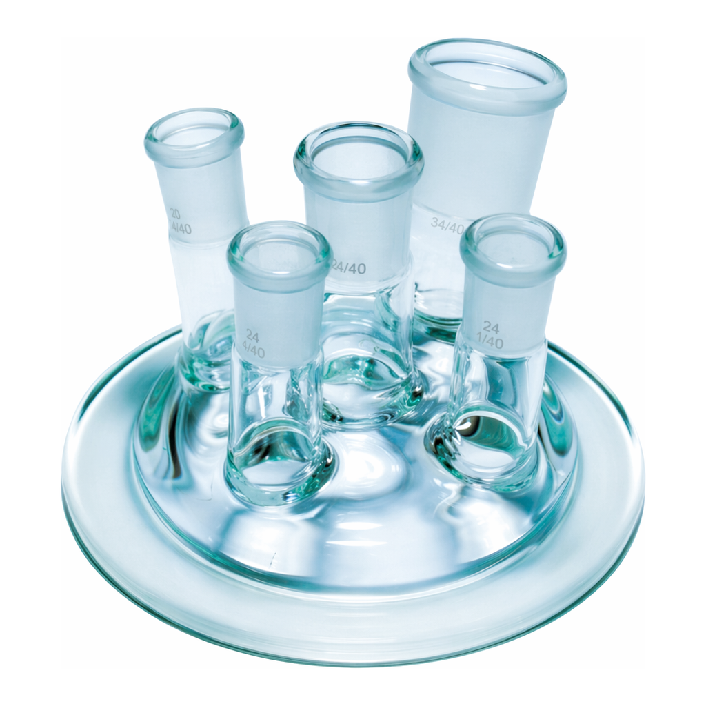 Merck Quickfit flat flange lids for reaction flasks