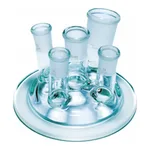 Merck Quickfit flat flange lids for reaction flasks