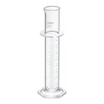 Merck Pyrex single metric scale graduated cylinder, calibrated to deliver