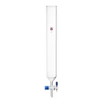 Merck Synthware chromatography column with PTFE stopcock and coarse frit