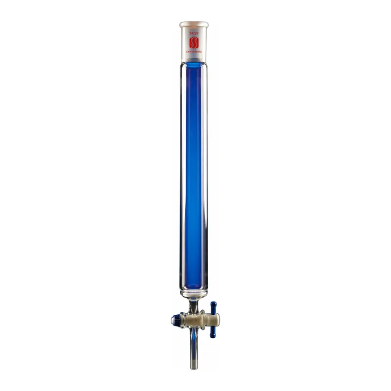 Merck Synthware chromatography column with PTFE stopcock
