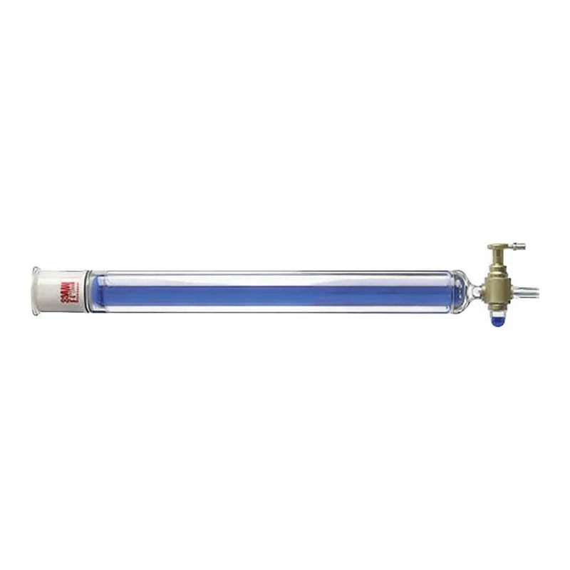 Merck Synthware chromatography column with PTFE stopcock and coarse fritted disc