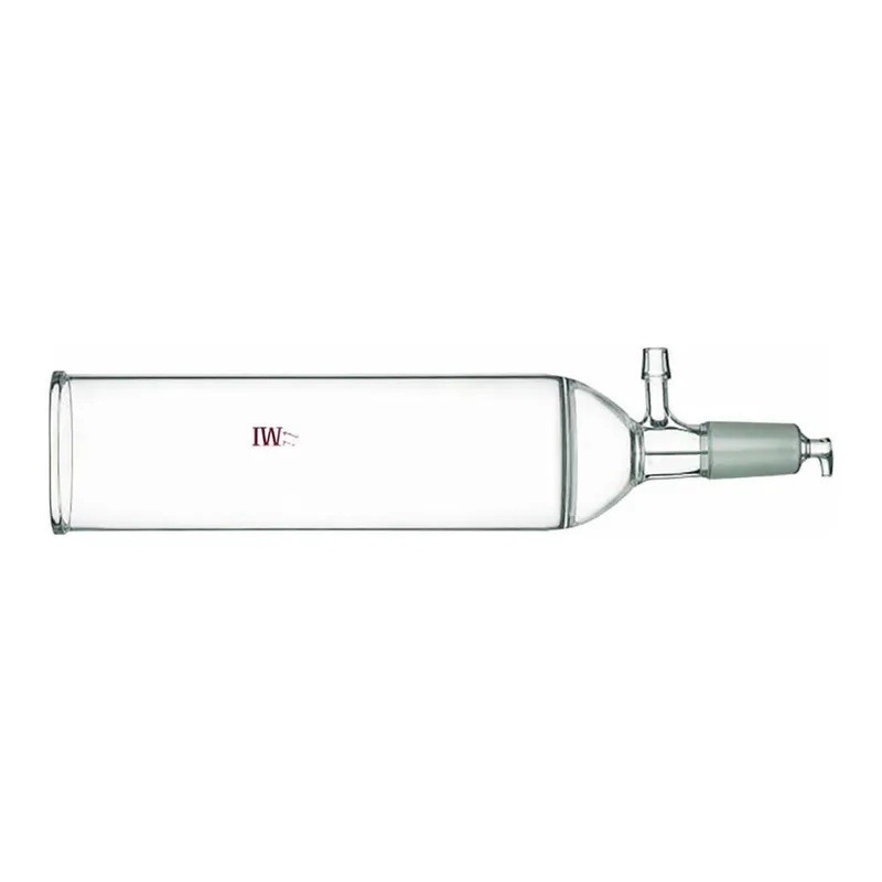 Merck Synthware chromatography column with vacuum connection and fritted disk