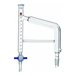 Merck Synthware Dean Stark distillation receiver with vacuum jacketed uptake tube