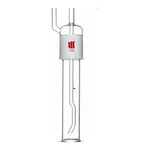 Merck Synthware gas washing bottle with fritted disc