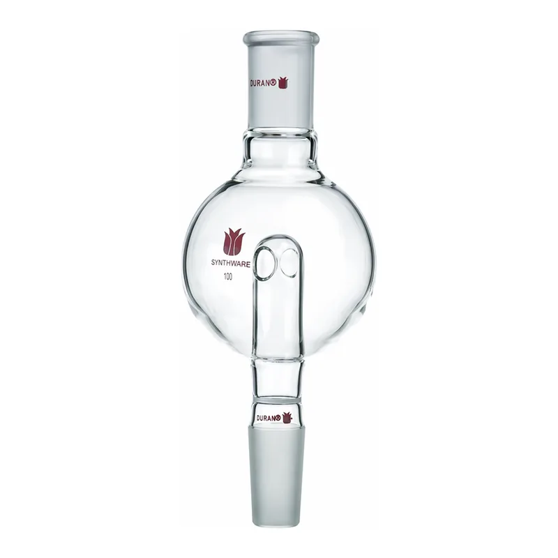 Merck Synthware modified anti-splash adapter with fritted disc