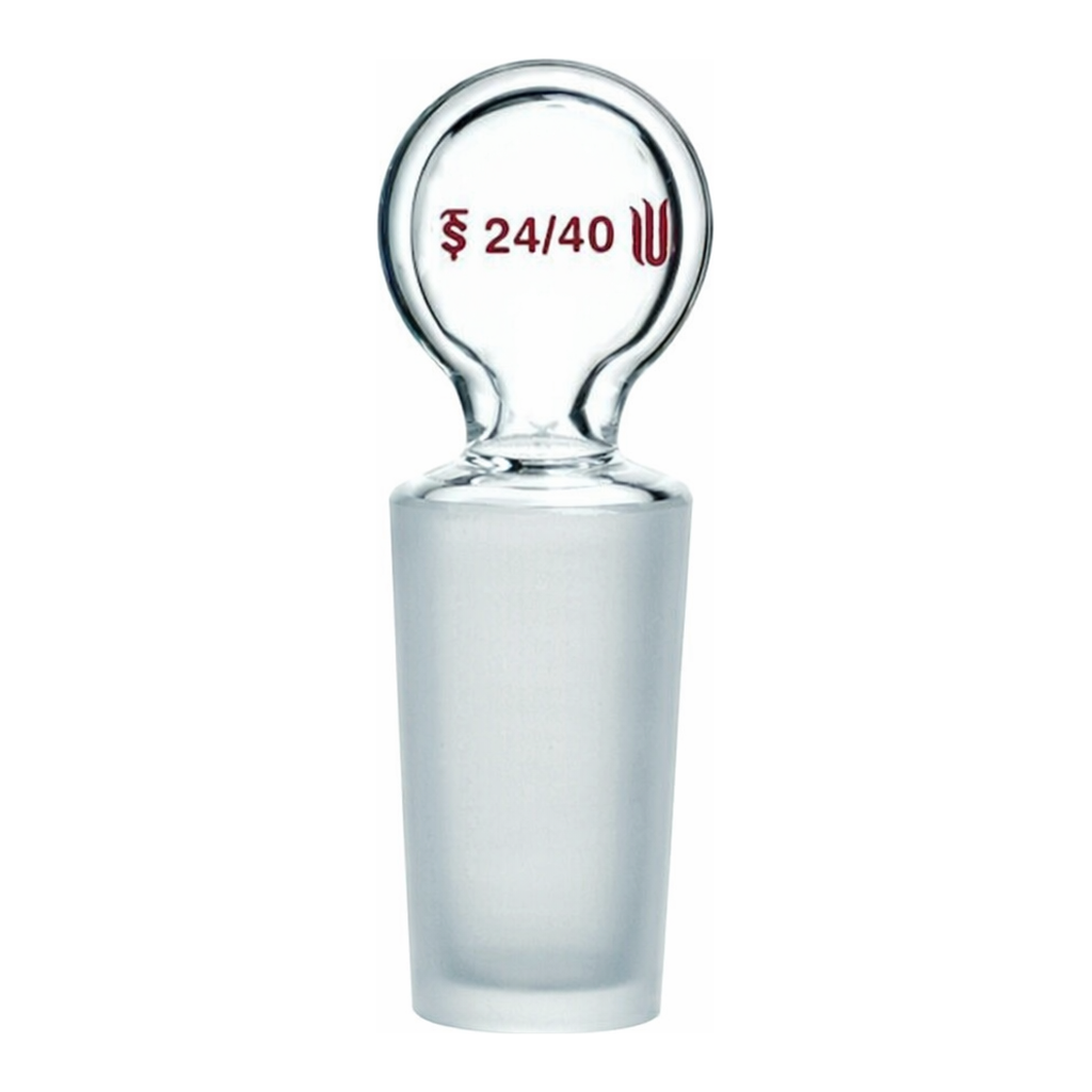 Merck Synthware pennyhead stopper, hollow