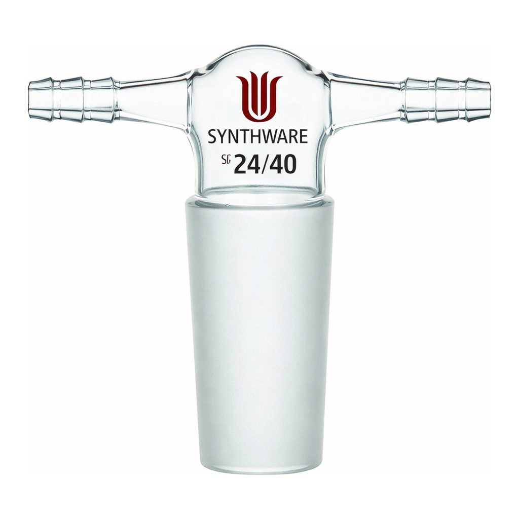 Merck Synthware twin hose connecting adapter