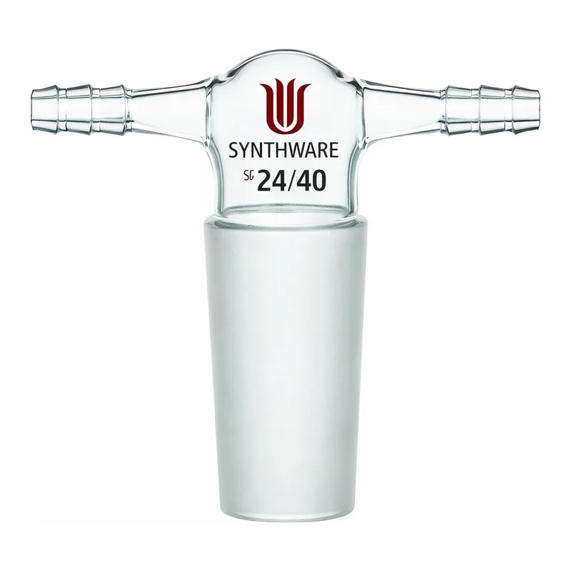 Merck Synthware twin hose connecting adapter