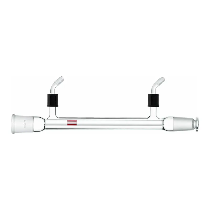 Merck Synthware West condenser with removable hose connections