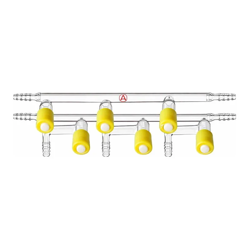 Merck Aldrich dual bank manifold with high-vacuum PTFE valves